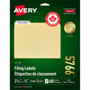 Avery Label Fldr Perm Lsr/Inkj Be