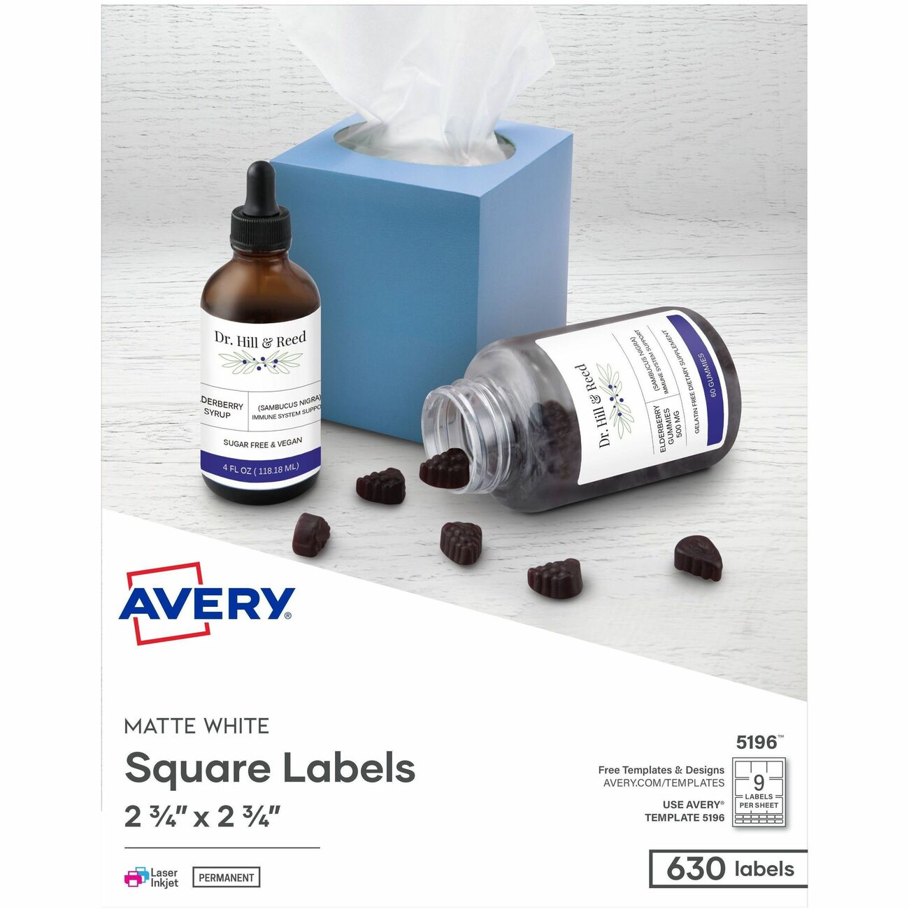 Avery Label Diskette Lsr/Ink 3.5