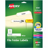 Avery Label Fldr Perm Lsr/Inkj We
