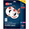 Avery Label Lsr Remv Cd/Dvd 150Pc