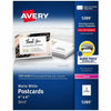 Avery Cards Post Laser 4X6 We 100