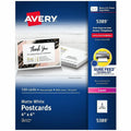 Avery Cards Post Laser 4X6 We 100