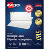 Avery Label Ezpeel Lsr 1/2X1.75