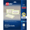 Avery Cards Bsness Inkjt 2X3.5 Iy
