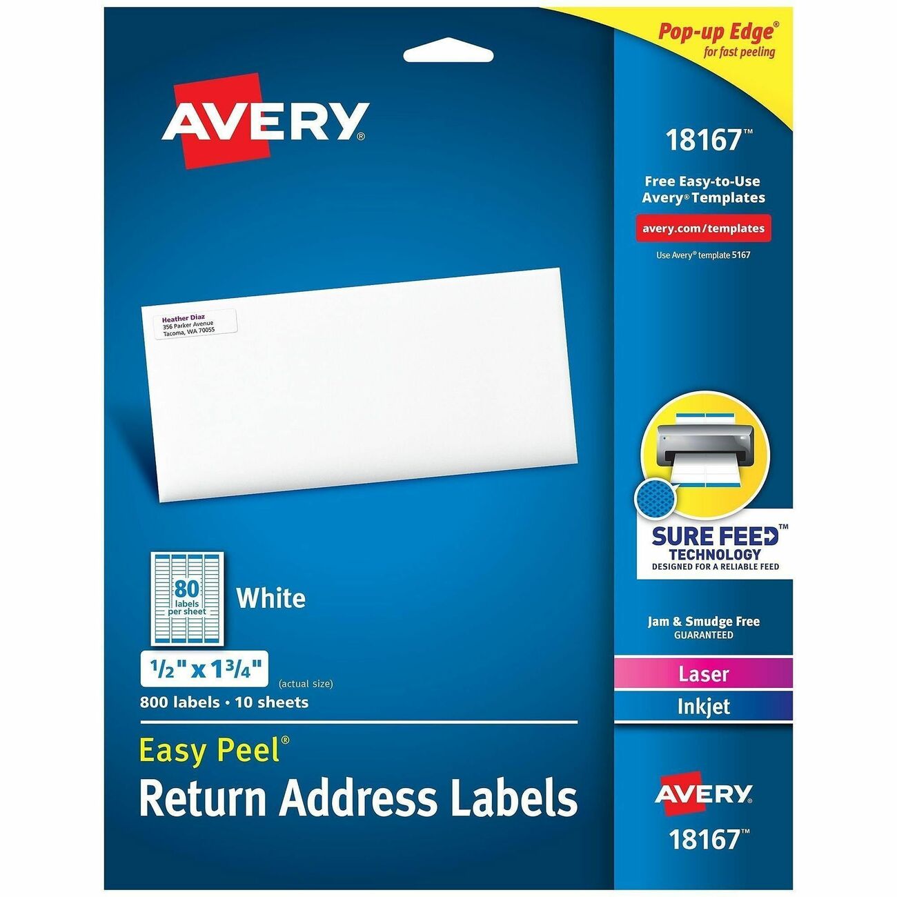 Avery Label Ra 80Up Ij
