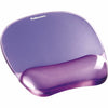 Fellowes Wristrest Msepd Gel Crystl