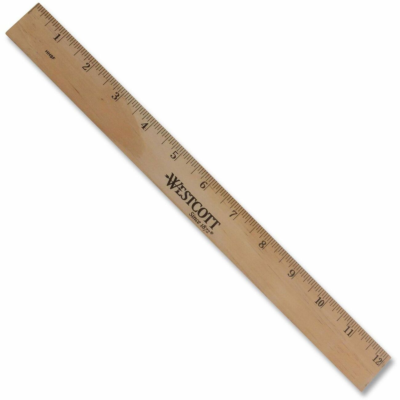 Westcott Metric Ruler, 12", Metal Edge