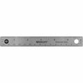 Westcott Stainless Steel Ruler, 6"