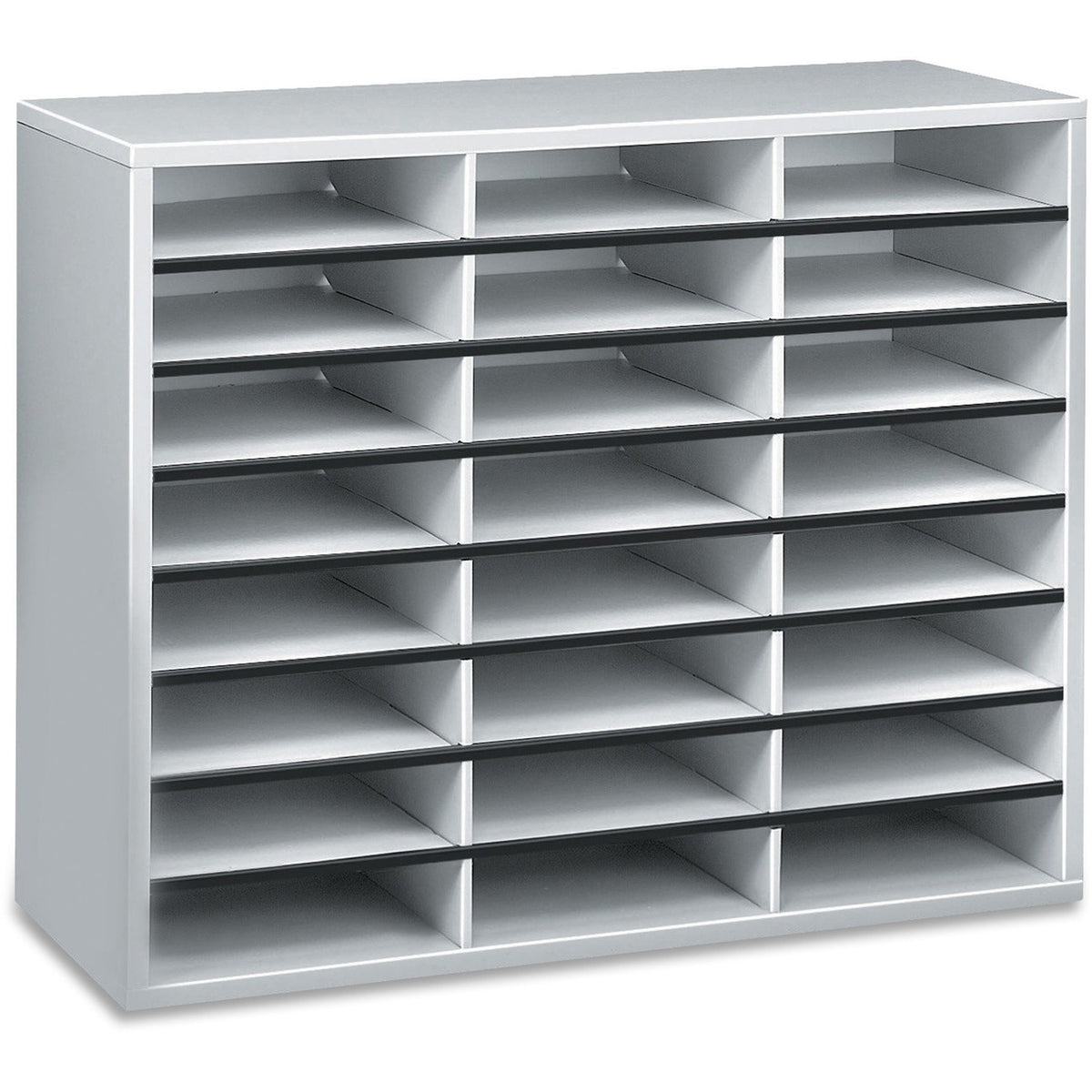 Fellowes Organizer Lit 24Cmpt Ltr Gy