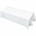 Tatco White Paper Rectangular Tablecovers