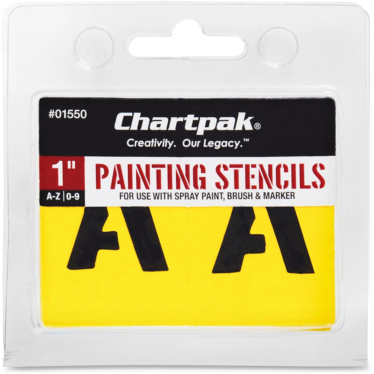 Letters/Numbers Stencils Paint