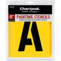 Letters/Numbers Stencils Paint