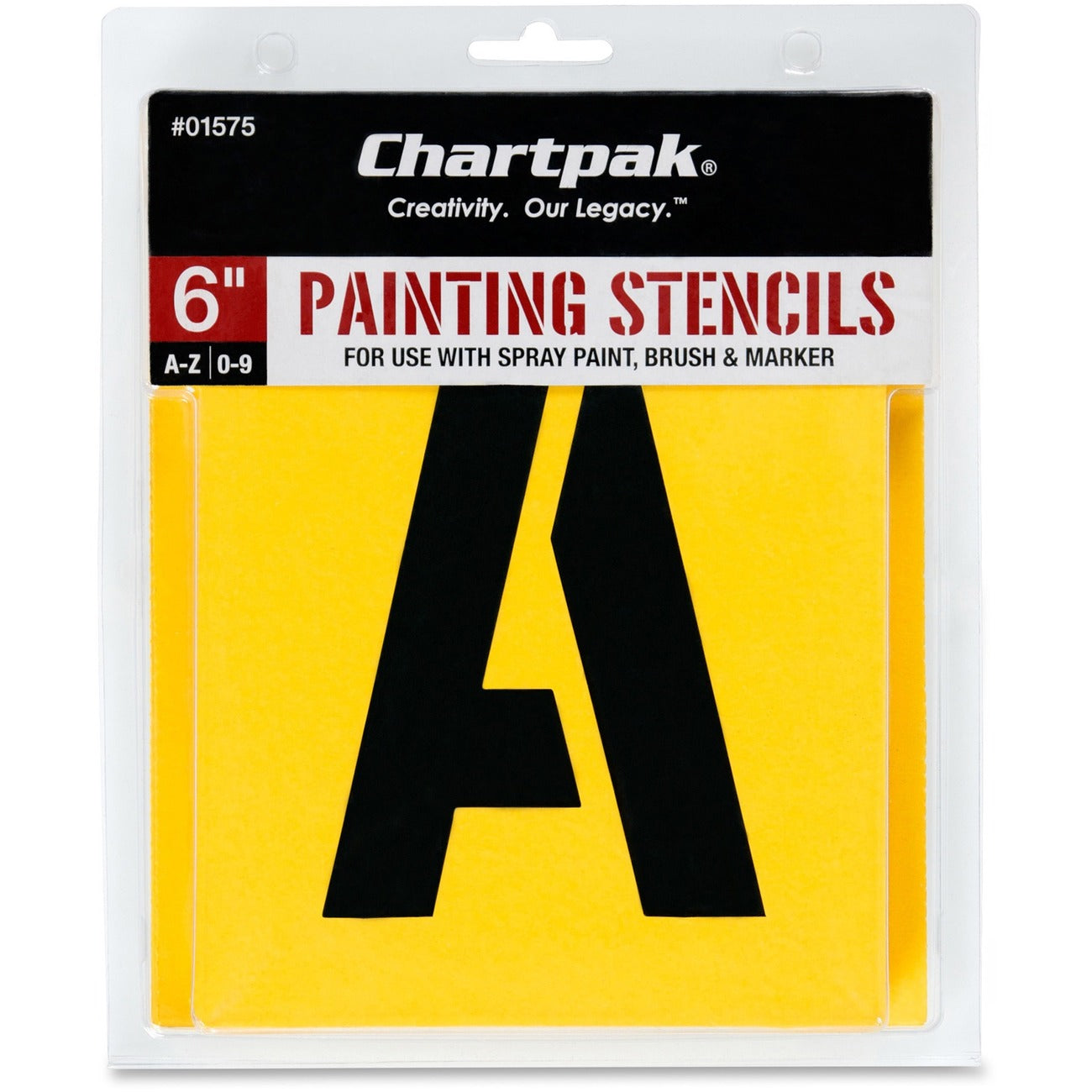 Letters/Numbers Stencils Paint