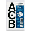 Letters Vinyl 3 Blk