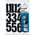 Chartpak Permanent Adhesive Vinyl Numbers