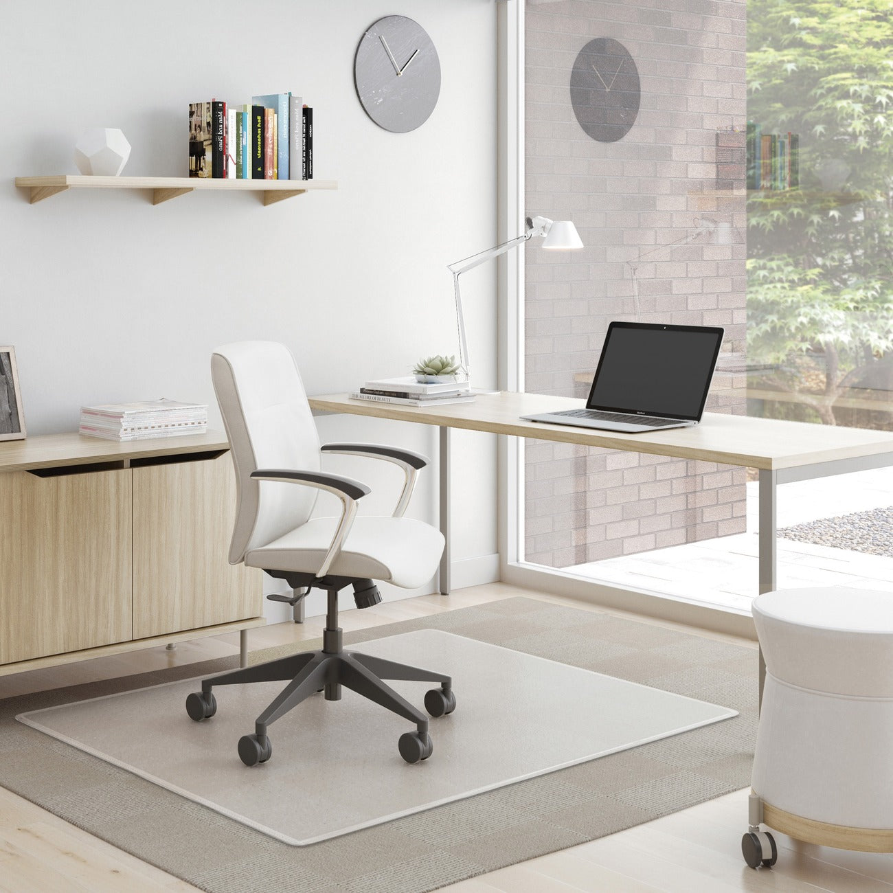 deflecto Chair Mat Super Rect 45X53