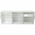 deflecto Bin Tilt Horizontal 3-Bin