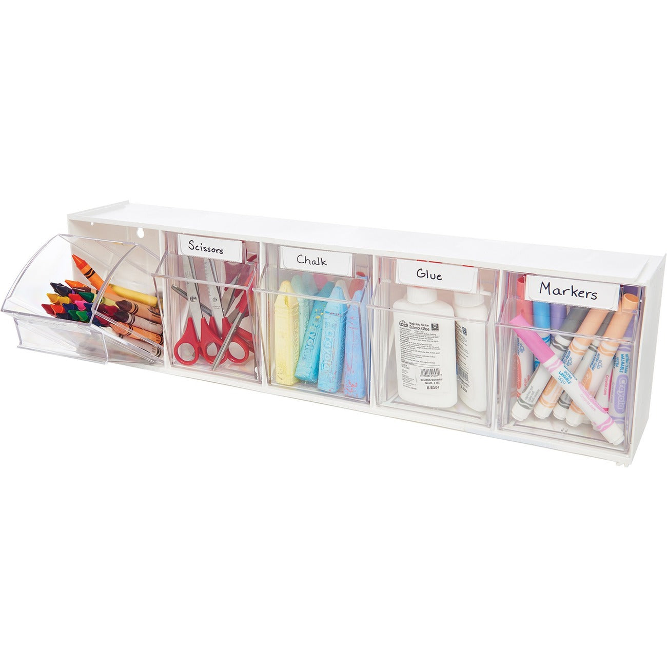 deflecto Bin Tilt Horizontal 5-Bin