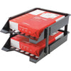 deflecto Tray Desk Set 2/St Bk