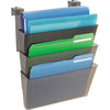 deflecto Pocket Partition 3/Pck Ske