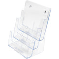 deflecto Holder Magazine 3 Tier Cl