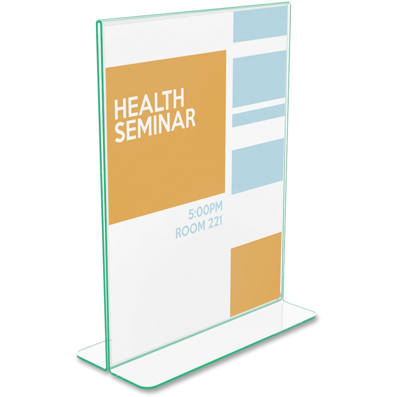 deflecto Holder Sign Premium 8.5X11