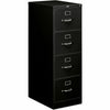 HON Verticalfile 4Drawer Black