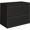 HON File Lateral 2Drawer Blk