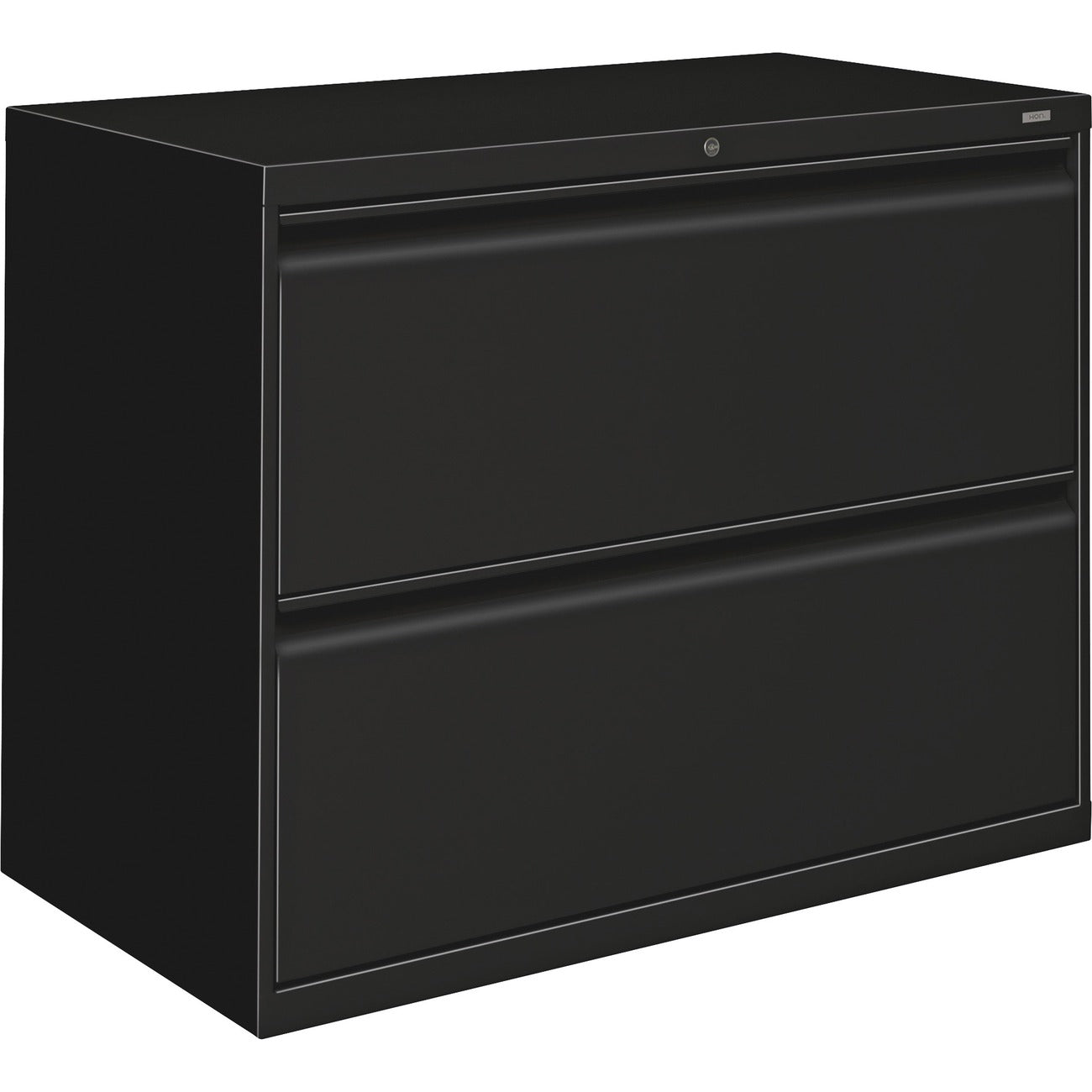 HON File Lateral 2Drawer Blk