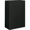 HON File Lateral 4Drawer Blk