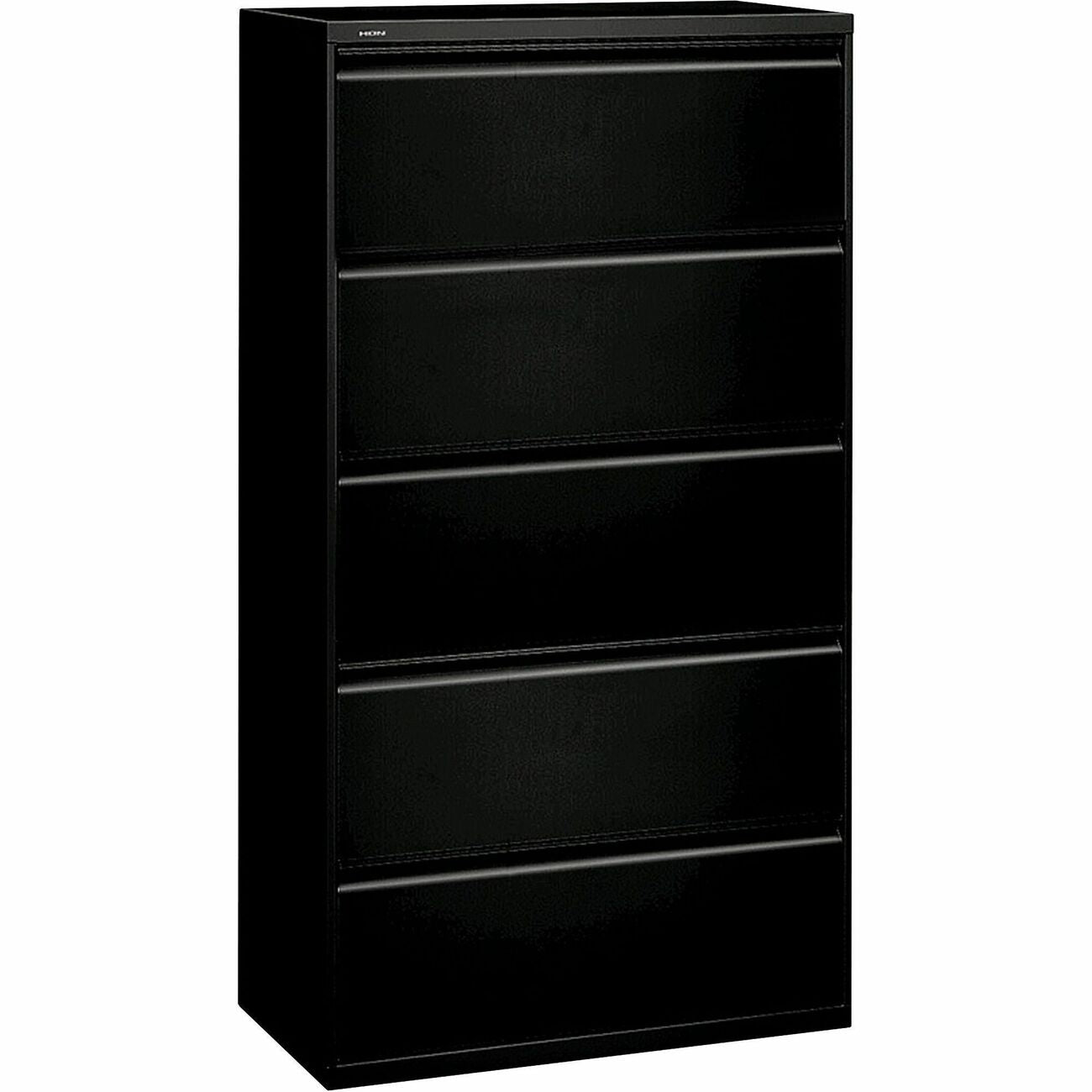 HON File Lateral 5Drawer Blk
