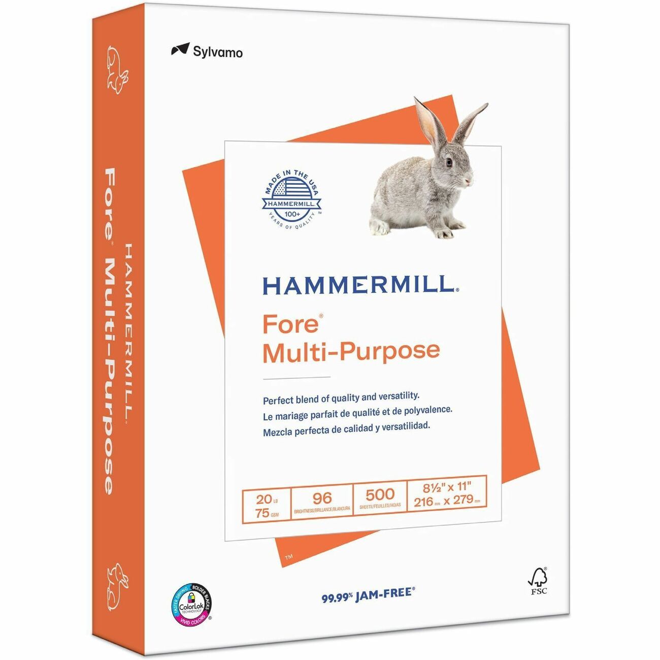 Hammermill Paper Multiprpse 24# 8.5X11