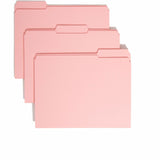 Smead Colored 1/3 Tab Cut Letter Top Tab File Folder