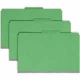 Smead SafeSHIELD 2/5 Tab Cut Legal Recycled Classification Folder