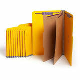 Smead SafeSHIELD 2/5 Tab Cut Legal Recycled Classification Folder
