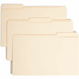 Smead 1/3 Tab Cut Legal Recycled Fastener Folder
