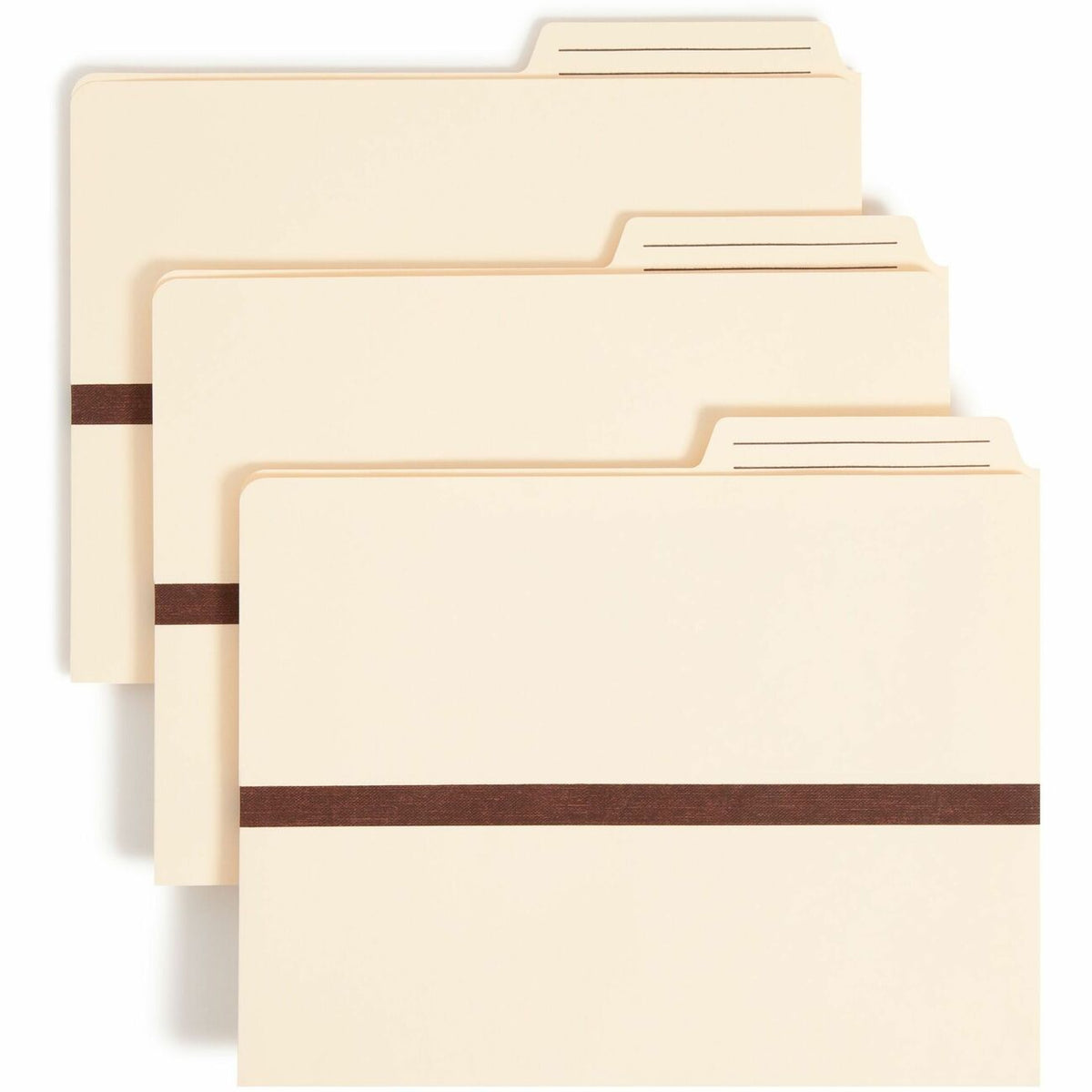 Smead TUFF Pocket 2/5 Tab Cut Letter Recycled File Pocket