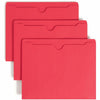Smead Colored Straight Tab Cut Letter Recycled File Jacket