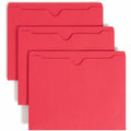 Smead Colored Straight Tab Cut Letter Recycled File Jacket