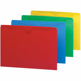 Smead Colored Straight Tab Cut Letter Recycled File Jacket