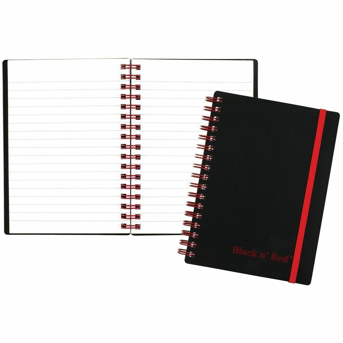 Notebook Wirebnd 6X3.6 Bkrd