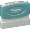 Xstamper Custom Single Line Pre-inked Stamp