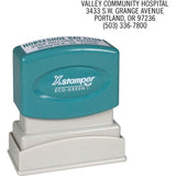 Xstamper Custom Return Address Pre-inked Stamp