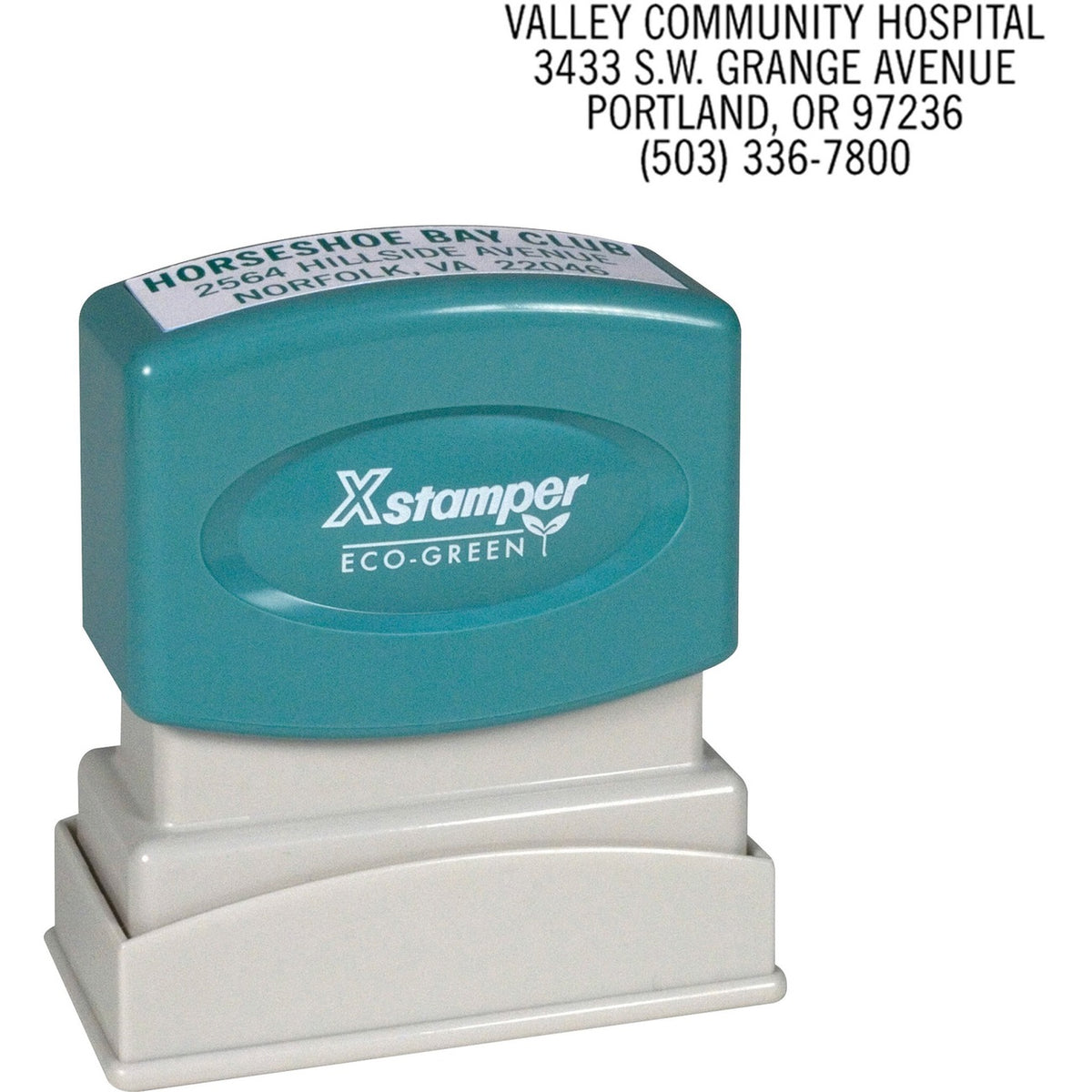 Xstamper Custom Return Address Pre-inked Stamp