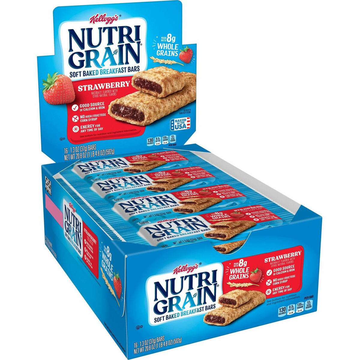 Bar Cereal Strwbry Nutrigrn