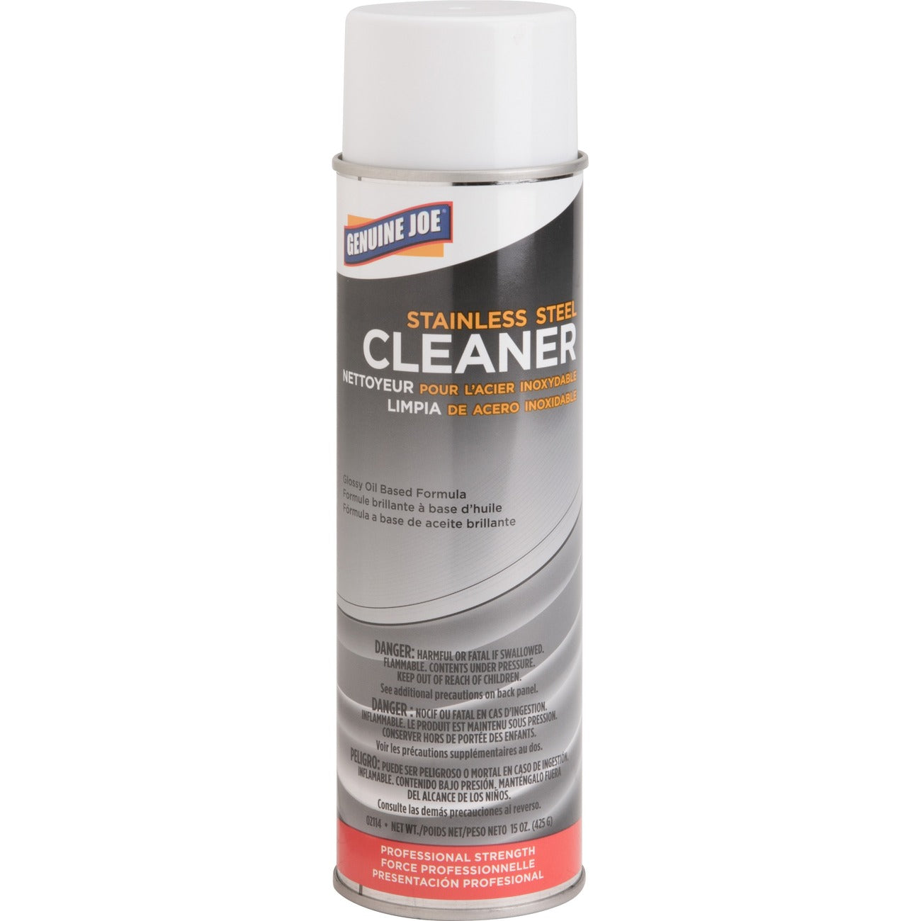 Genuine Joe Cleaner Stst Aerosol 15Oz