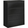 HON File Lateral 4Drawer Bk 42W