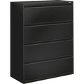HON File Lateral 4Drawer Bk 42W