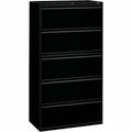 HON File Lateral 5Drawer Bk 42W