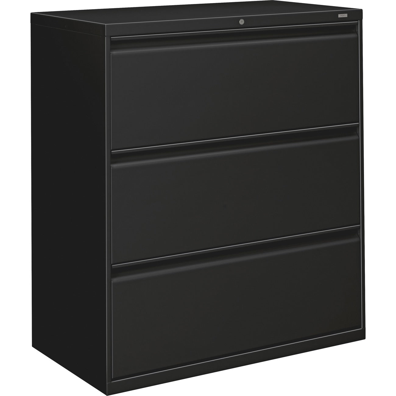 HON File Lateral 3Drawer Blk
